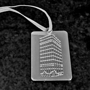 Tiffany & Co Tokyo Sterling Silver Flagship Store Charm / Collectible